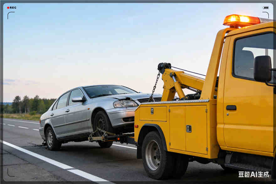 钟楼区长途拖车【案例】